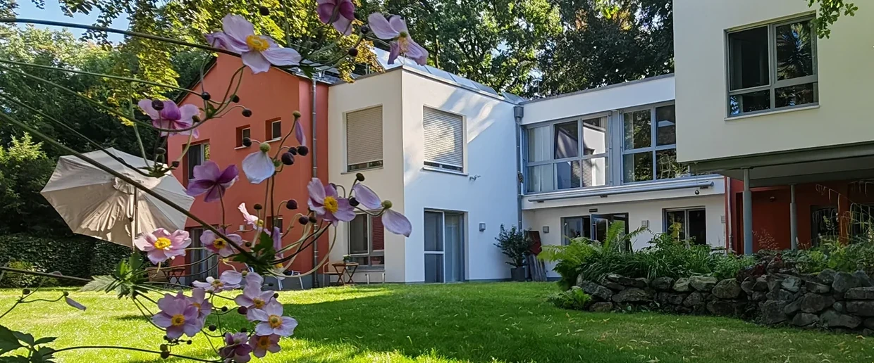 Hospiz Gartenansicht