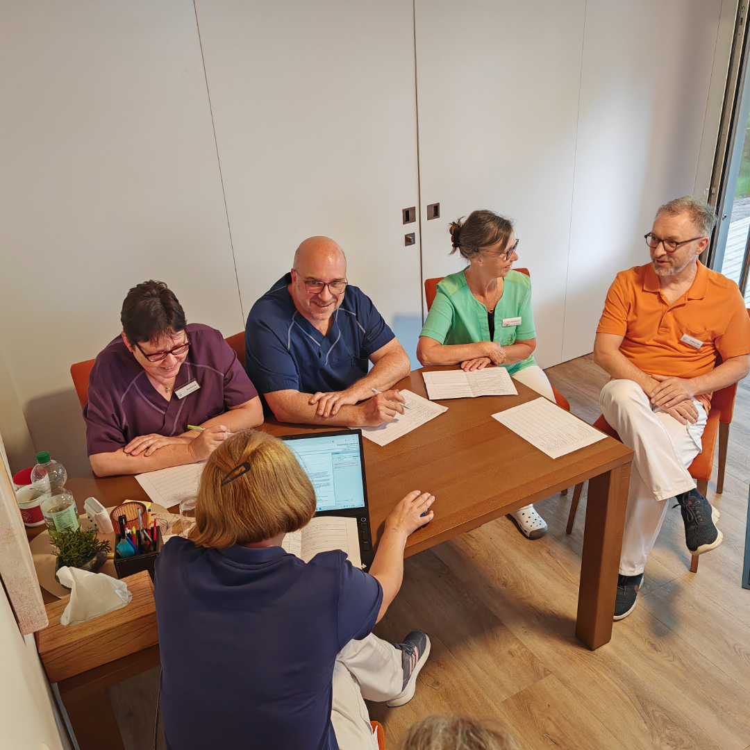 Teambesprechung Versorgungsstrukturen